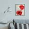 Stupell Industries Soft Petal Poppies Red Beige Floral Painting Framed Wall Art